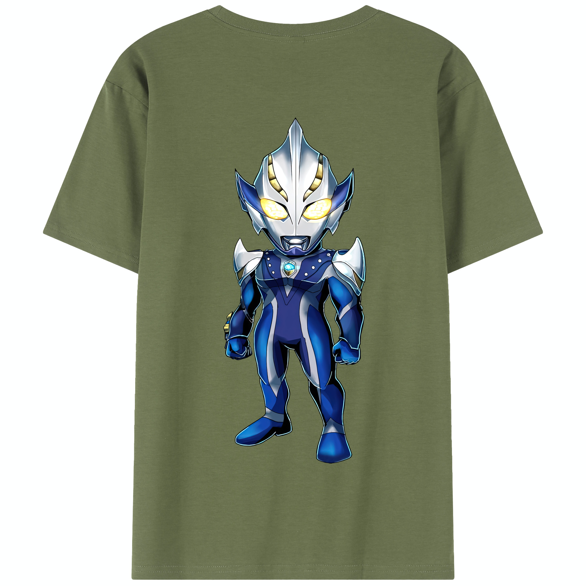 （画像用） ウルトラマン Ultraman 綿100％半袖Tシャツ（背面プリント）
